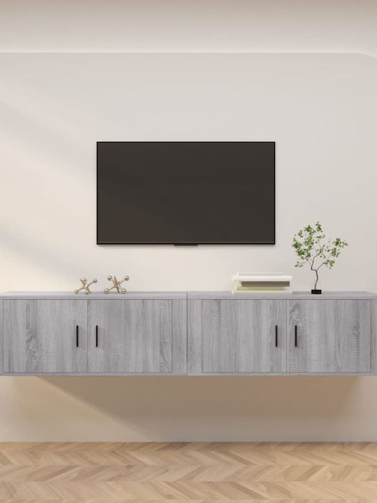 Stand TV Gri L100xA34.5xÎ40cm