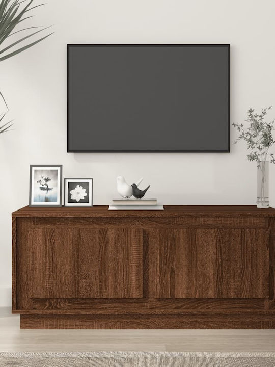 TV Stand Wooden Brown L102xW50xH44cm