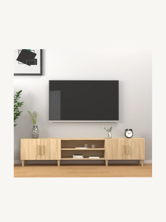 Έπιπλο Τηλεόρασης Μπεζ Μ180xΠ31.5xΥ40cm