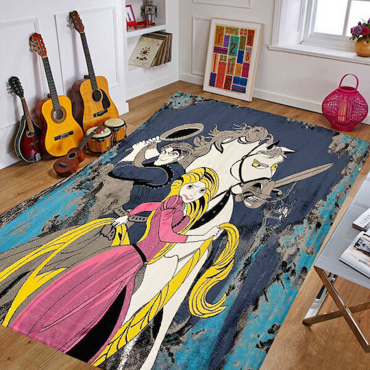 SpitiBazaar Verhedderte Haare Kinder Teppich Mehrfarbig 220x260cm