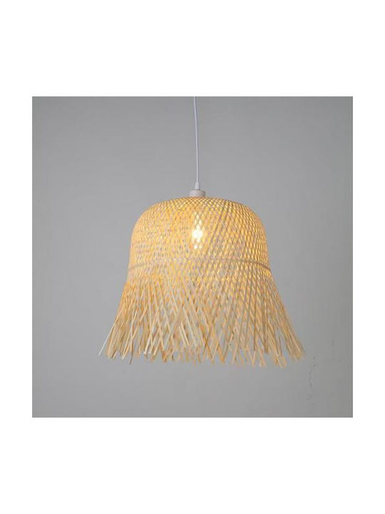 Eurolamp Pendant Light Suspension for Socket E27 Brown