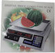 Electronic Retail Scale with Weighing Capacity of 40kg and Division 5gr