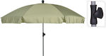 Koopman Foldable Beach Umbrella Diameter 2m Green