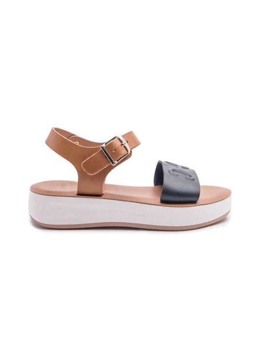 PRETTY SOFT 1533-BLACK-TABAC Black sandals