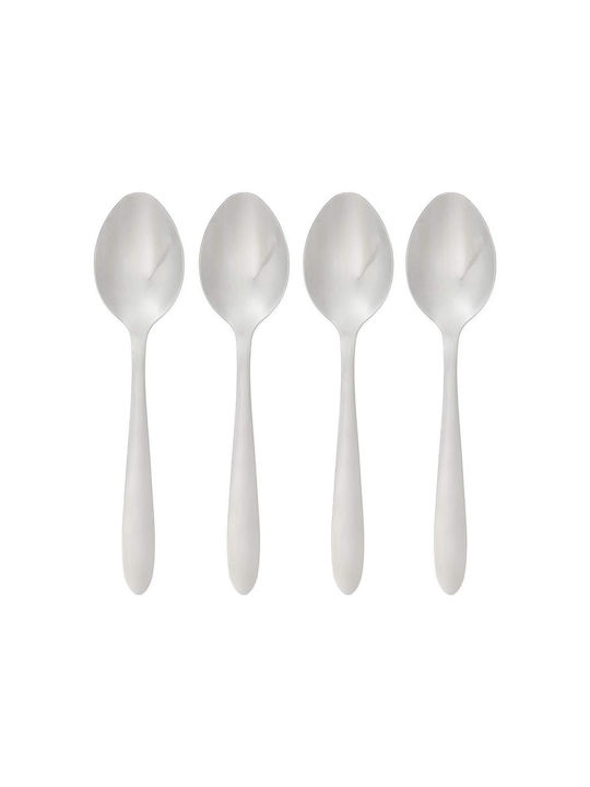 Secret de Gourmet Inox Desert / Ice Cream Spoon Set White 19cm 4pcs