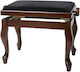 Gewa Deluxe Classic Hocker Klavier Verstellbare...