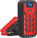 Andowl Portable Car Battery Starter 12V with Flashlight