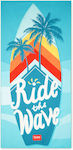 Legami Milano Surf Beach Towel Light Blue 180x85cm.