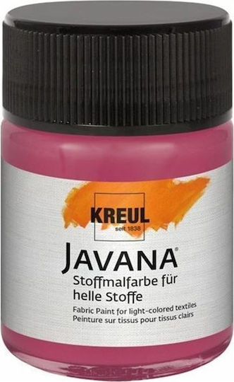 C.Kreul Javana Υγρό Χρώμα Χειροτεχνίας Μαύρο για Ύφασμα 50ml