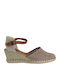 Malena Women's Leather Platform Espadrilles Pouro