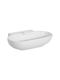 Ravenna Wall-Mounted Sink made of Porcelain 56.5x40cm White