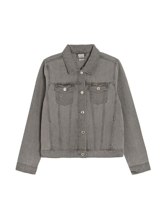 Cool Club Girls Denim Jacket Gray