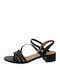 Leather Sandals Black