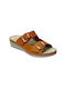 SLIPPER WOMEN'S FILD IBIZA-1903 TOBACCO