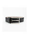 Bashaikov Men's Leather Belt Black