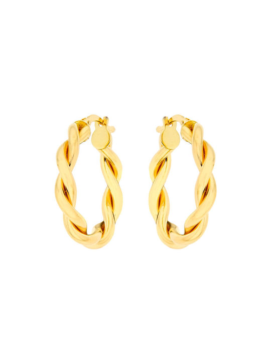 Gold-Ohrringe 14 Karat SK00398 (für Frauen)