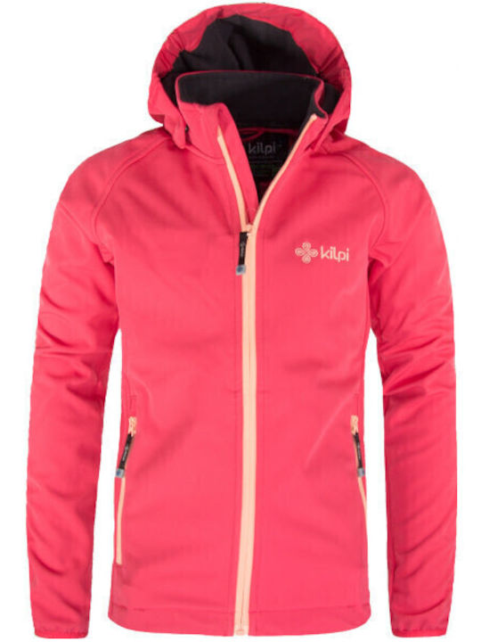 Kids' Sports Jacket Short with Hood Pink