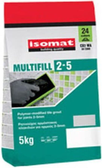 Isomat Multifill 2-5 Tile Joint Filler Dark Brown 5kg