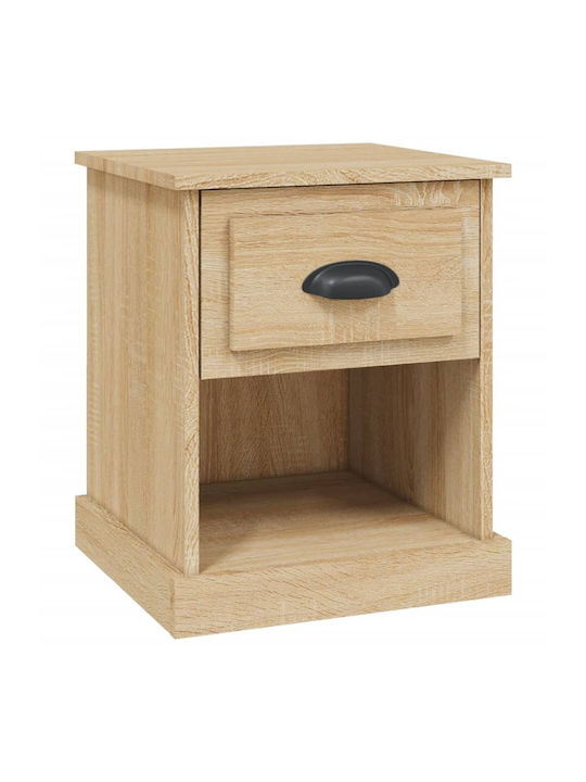 Wooden Bedside Table 39x39x47.5cm