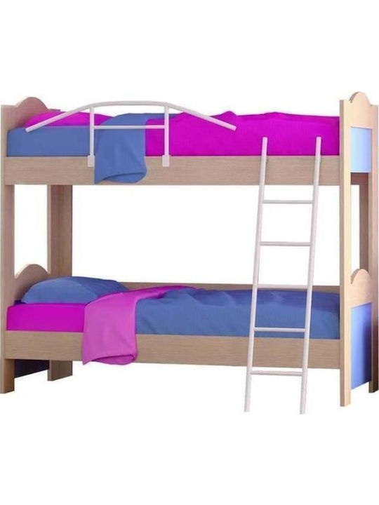 No 60 Kids Bed Bunk Single for Mattress 90x190cm