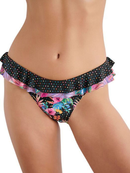 Blu4u Polca Tropics Bikini Brazil Black