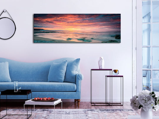 Polihome Beach In Crete Fabric Painting 150x50cm