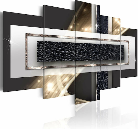 Polihome Storm Stoff-Gemälde 100x50cm