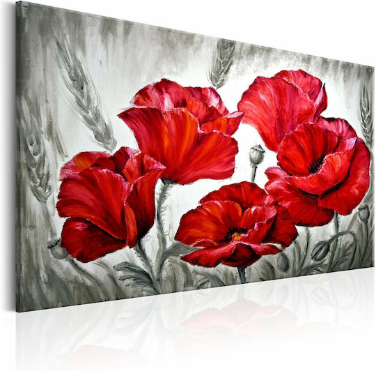Polihome Poppies Stoff Gemälde 120x80cm