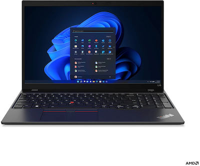 Lenovo ThinkPad L15 Gen 3 (AMD) 15.6" IPS FHD (Ryzen 7 Pro-5875U/16GB/512GB SSD/W11 Pro) Thunder Black (Tastatură GR)