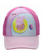 Stamion Kids' Hat Jockey Fabric Peppa Pink