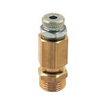 Renner Adjustable safety valve for compressed air reservoirs G3/8" - 0 - 5 bar VS38NT1