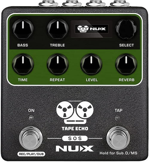 NUX NDD 7 Tape NUX-NDD7 Педал Ефект Забавяне / Реверберация Електрическа китара