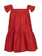 Children's Dress Sleeveless Red