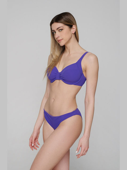 Luna Blue Sense Bikini Σουτιέν Purple Shade