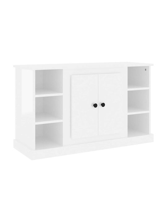 Wooden Buffet White L100xW35.5xH60cm