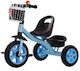 Παιδικό Τρίκυκλο Ποδήλατο mit Aufbewahrungsmöglichkeit für 3+ Jahre Blau