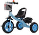 Kids Tricycle with Storage Basket for 3+ Years Blue