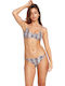 Snakebite Scoop Bikini Triunghi Animal Print