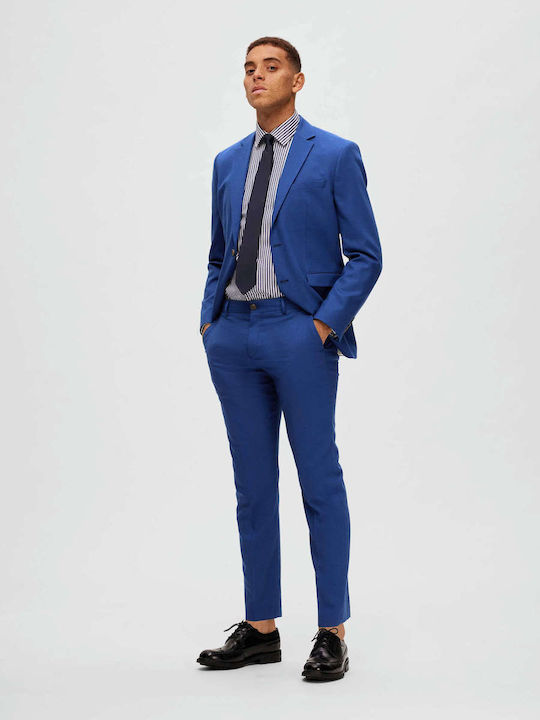 Selected Pantaloni Albastru