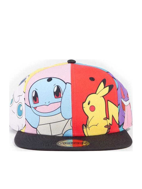 Pokemon Men's Snapback Cap Multicolour