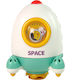 Lean Toys Rachetă Jucărie de baie pentru 18++ luni