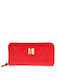 Large Women's Wallet Classic Red