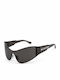 Balenciaga Unisex Sonnenbrille mit Schwarz Gestell und Gray Linse