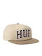Arch Logo Men's Snapback Cap Beige