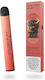 Cannapark Golden Puff Единично Употребими Електронни Цигари 800 Вдишвания Strawberry Ice 2ml 20mg Розов