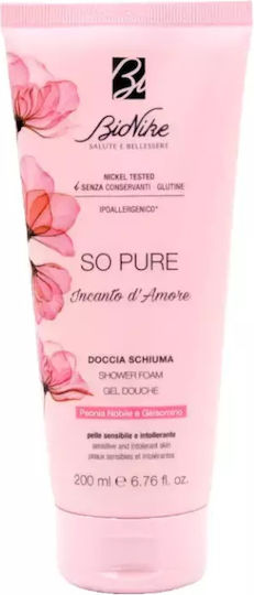 Bionike So Pure Incanto D’ Amore Schaumbad in Gel mit Glycerin & Duft Jasmin 200ml