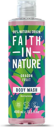 Faith in Nature Dragon Fruit Αφρόλουτρο σε Gel Ενυδατικό 400ml
