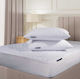 Greenwich Polo Club Protective Cover King Size with Skirt 2340 White 180x200+35cm