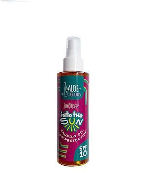 Aloe Colors Into The Sun Crema protectie solara Ulei pentru Corp SPF10 în Spray 150ml