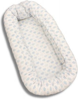Natalino Bebelino Baby Nestkissen Clouds Blau Natalino Bebelino Baby Nestkissen Clouds Blau
